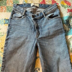 Abercrombie & Fitch Blue Relaxed Jeans